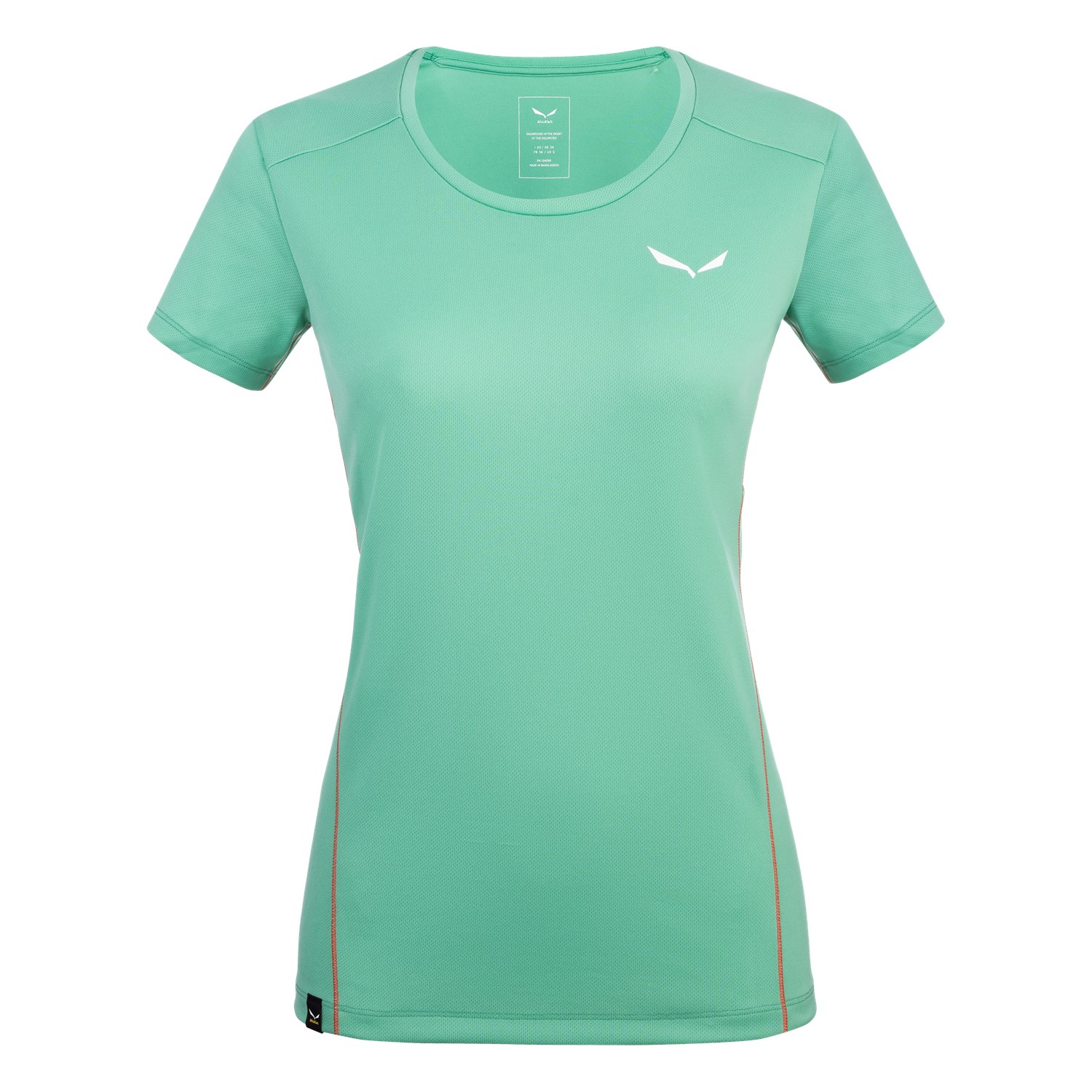 Salewa Women's Sporty B 4 Dry T-Shirts Green PBO-498062